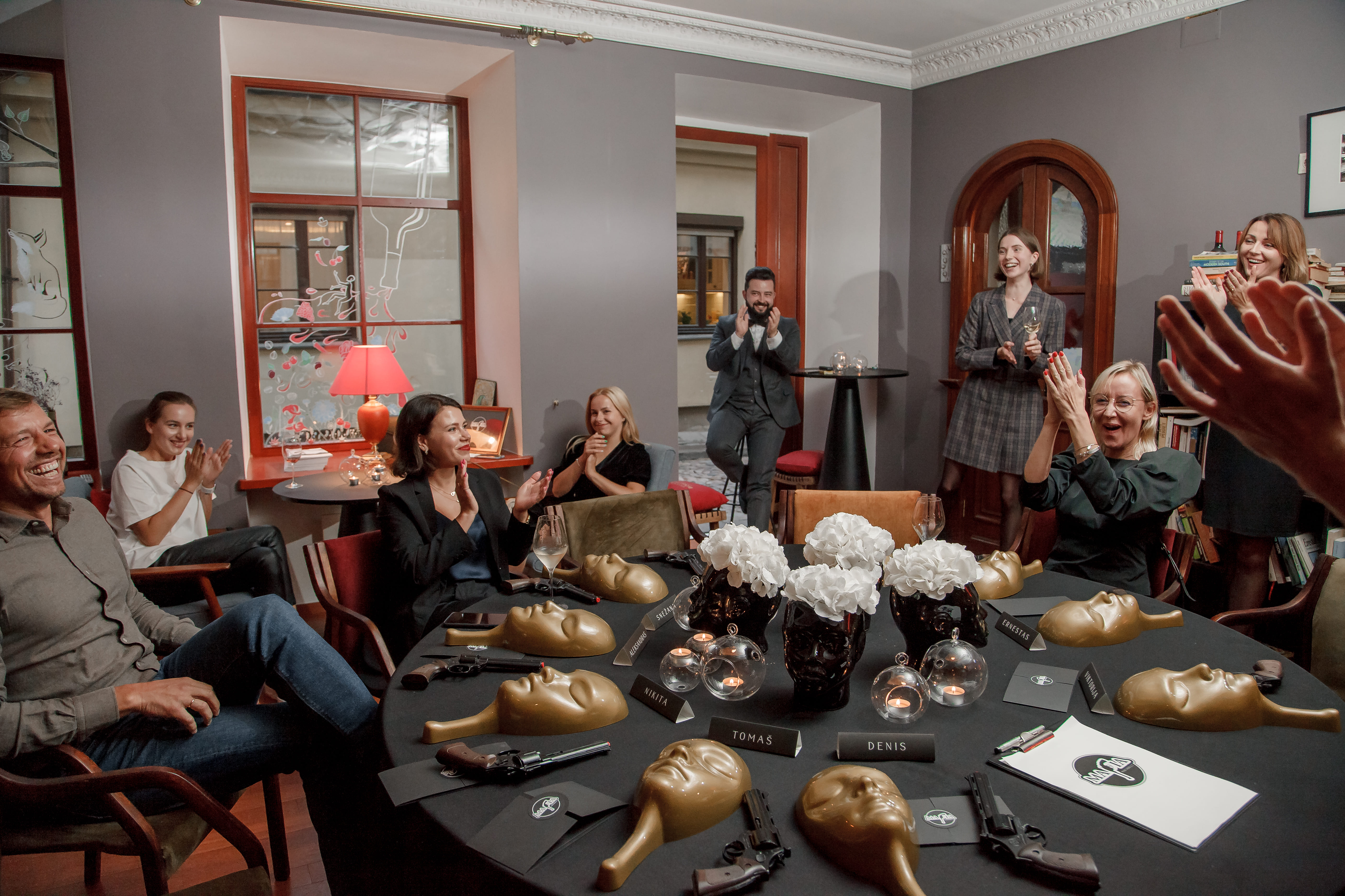 MafiaInLT mafija žaidimas Vilnius A Te Sante gimtadienio vakarėlio organizavimas, ligoninės gatvė