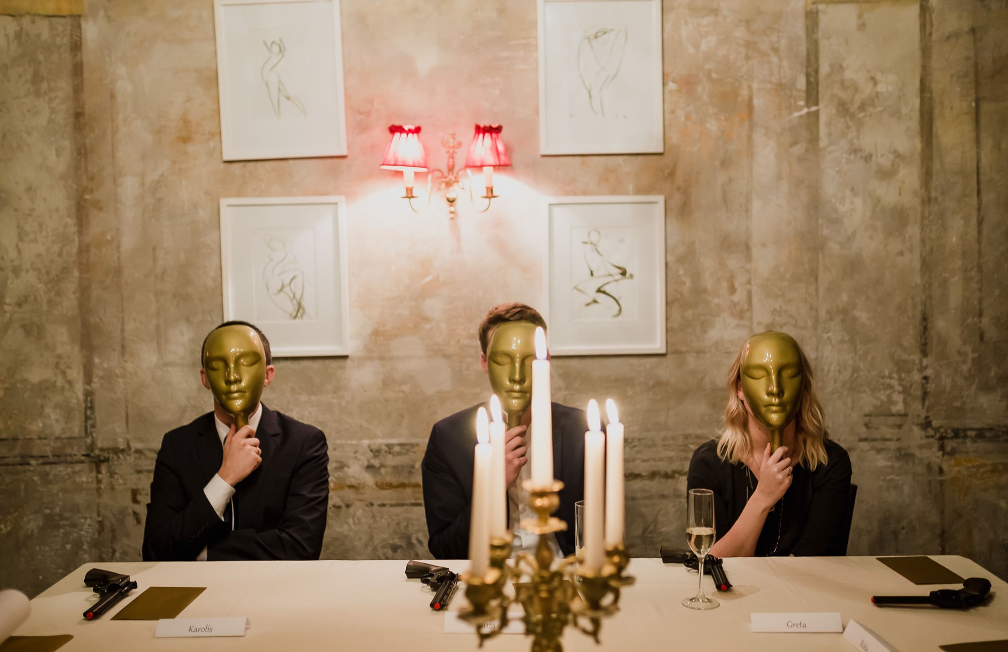 MafiaInLT mafija žaidimas La Boheme kavinė restoranas Vilnius