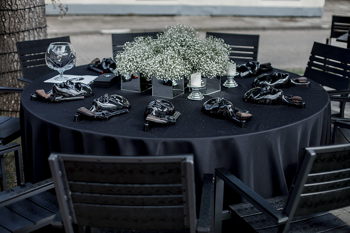 MafiaInLT mafija žaidimas, estetika, renginio organizavimas