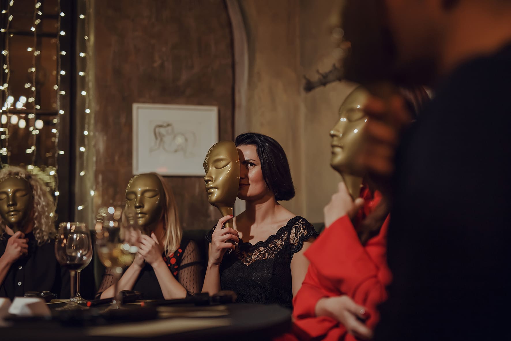 MafiaInLT mafija žaidimas, kaukės, renginio organizavimas