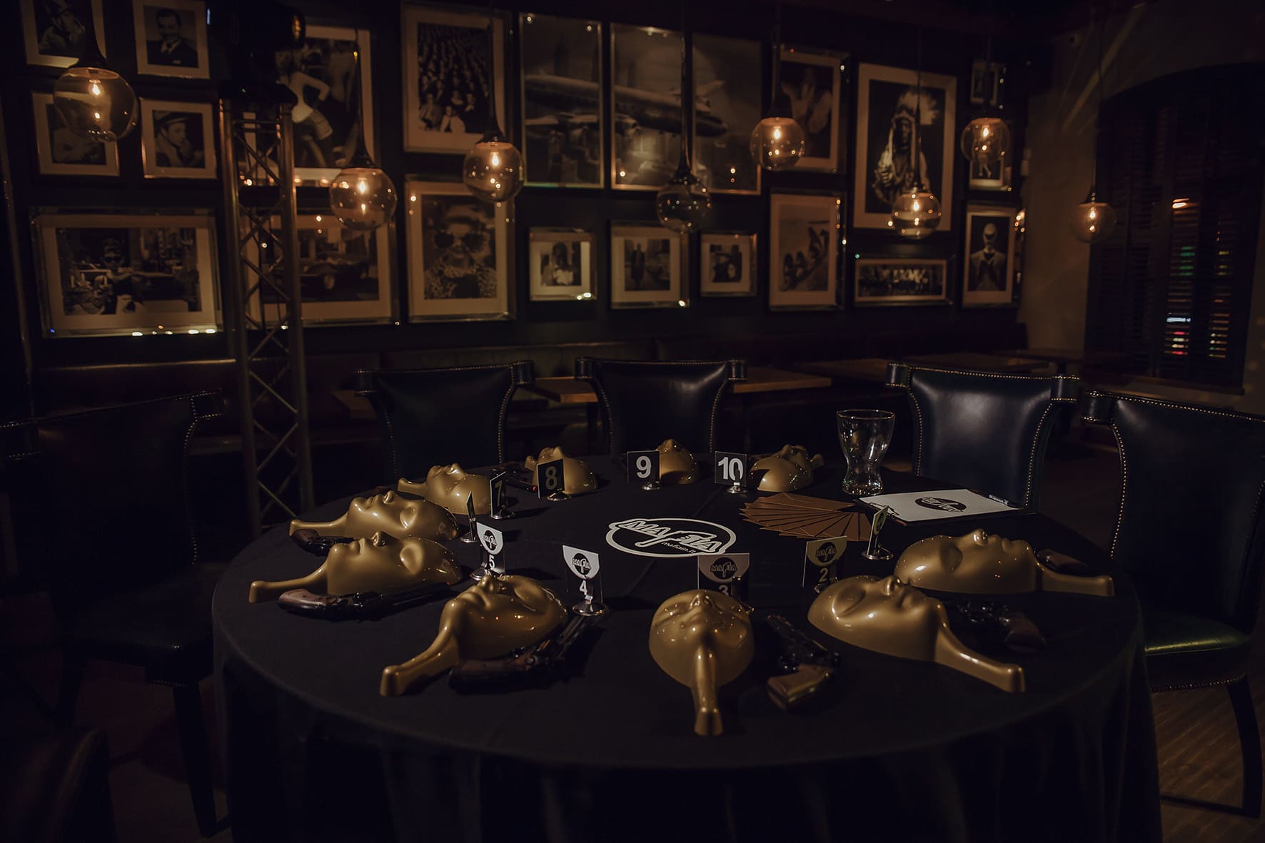 MafiaInLT mafija žaidimas Vilnius Bizzarre restoranas kavinė, renginio organizavimas